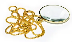 Лупа-монокль Veber 6x, 42 мм, на цепочке (12092), изображение 1