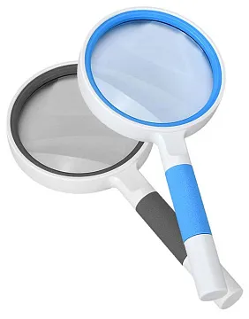 Лупа ручная круглая 10х-85мм Kromatech TH-8085-2, изображение 1