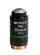 Объектив MAGUS 20PL60V Plan 20х/0,40 ∞/1,2 H60 мм