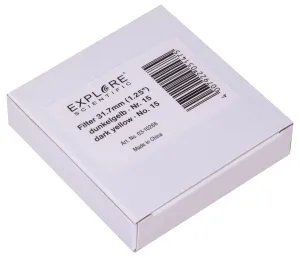 Светофильтр Explore Scientific темно-желтый №15, 1,25", изображение 6