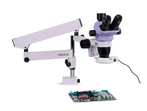 Микроскоп стереоскопический цифровой MAGUS Stereo D7TR LCD для ремонта и пайки, изображение 2