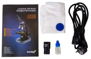Микроскоп Levenhuk 320 BASE, монокулярный, изображение 15