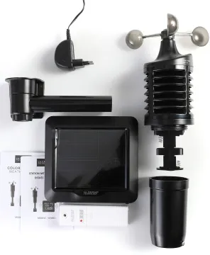 Метеостанция La Crosse WS6861 с цветным экраном, черная, изображение 6