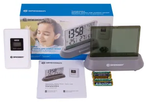 Метеостанция Bresser Translucidus с прозрачным корпусом, серая, изображение 2