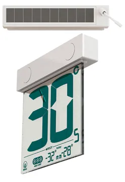 Термометр цифровой RST 01388 с солнечной батареей, оконный, изображение 2