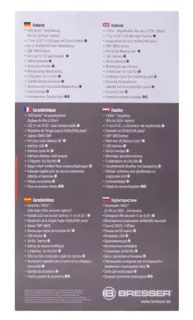 Микроскоп цифровой Bresser Biolux Touch LCD 40–1400x, изображение 19