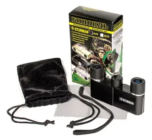 Бинокль театральный STURMAN 5x12, черный, изображение 4