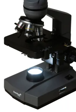 Микроскоп Levenhuk 320 BASE, монокулярный, изображение 14