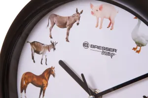 Часы настенные Bresser Junior, 25 см, с животными, изображение 4