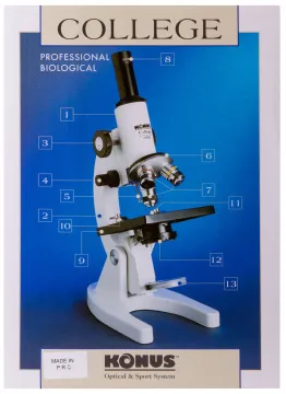 Микроскоп Konus College 600x, изображение 14