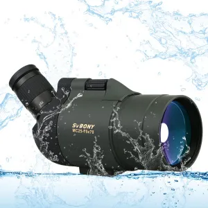 Зрительная труба SVBONY SV41 25–75x70 MAK WP со штативом, изображение 4