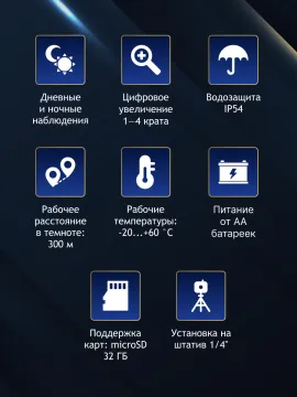 Бинокль цифровой ночного видения Levenhuk Halo 13X, изображение 15