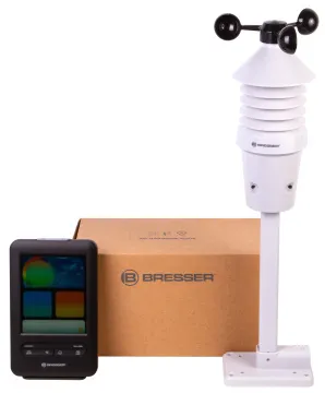 Метеостанция Bresser «3 в 1» Wi-Fi с датчиком ветра и цветным дисплеем, профессиональная, изображение 13