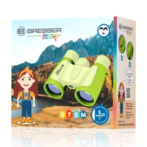 Бинокль детский Bresser Junior 3x30, зеленый, изображение 6