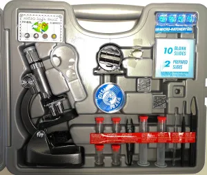 Микроскоп игрушечный EDU-TOYS 100–1200x, в кейсе (MS911), изображение 3