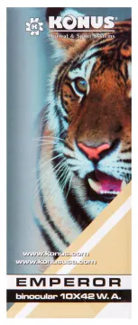 Бинокль Konus Emperor 10x42 WA Green, изображение 5