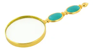 Лупа на ручке 3x, металл, цветная (16-72), изображение 4