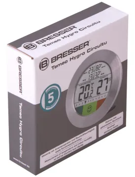 Метеостанция Bresser Temeo Hygro Circuitu, серебристая, изображение 8